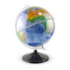 Globo Terrestre Mondo Físico Profissional Studio 30cm Com Div