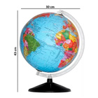 Globo Terrestre Profissional Continental 30cm Com Divisão De