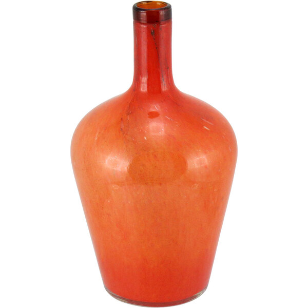 Glorie Garrafa Decorativa 39x20x20cm Vidro Vermelho