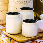 Glow Pote 14x10x10cm 850ml Cerâmica Branco