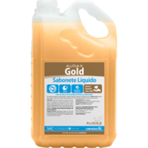 Gold Sabonete Líquido Pêssego - 5 Litros - AudaxCo
