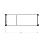 Gondola 1 Mini Porta Pallet 250 Kg 180x200x60 (cxlxp)