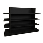 Gôndola Central 100% Mdf Preto - Suprema Móveis