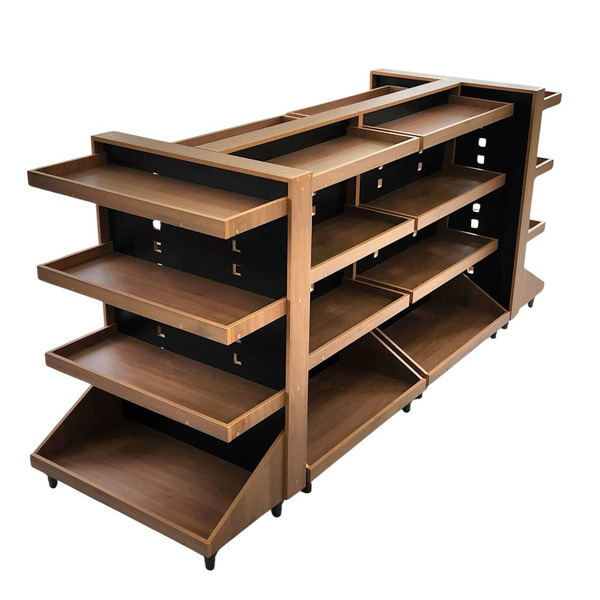 Gondola Central 120 Madeirado 2 Pontas 24 Bandejas