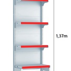Gondola Centro 137 Amapa Fit Kit 3 Metros 2 Ponta Branco Pe A