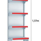 Gondola Centro 137 Amapa Fit Kit 3 Metros 2 Ponta Branco Pe A