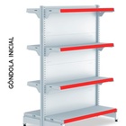 Gondola Centro 1,37 Amapa Fit Kit 9 Metros 1 Ponta Branco Pe