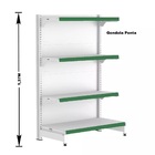 Gondola Centro 137 Fit Ate 2 Metros 1 Ponta Branco 20b Pe Ver