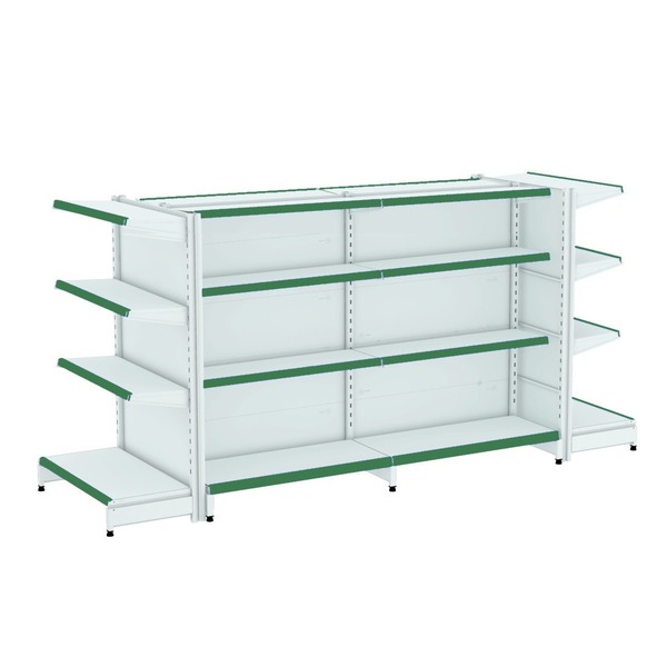 Gondola Centro 137 Fit Ate 2 Metros 2 Ponta Branco 24b Pe Ver