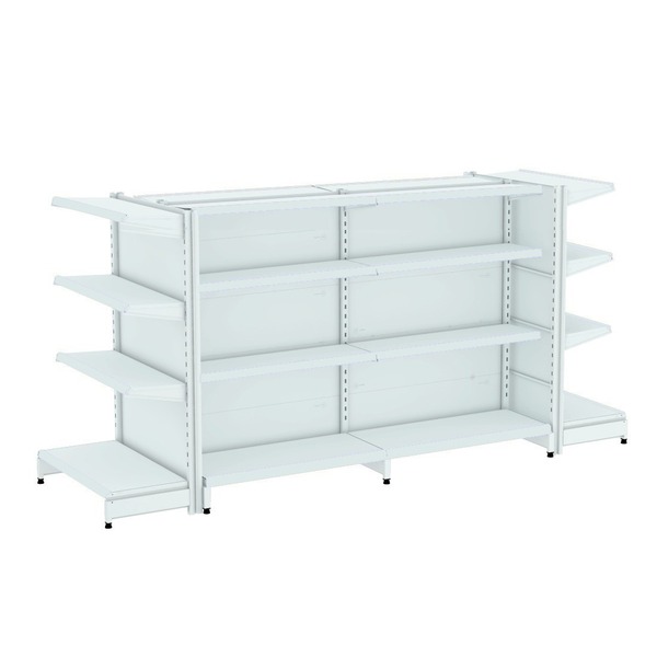 Gondola Centro 137 Fit Ate 2 Metros 2 Ponta Branco 24b Sp Eti