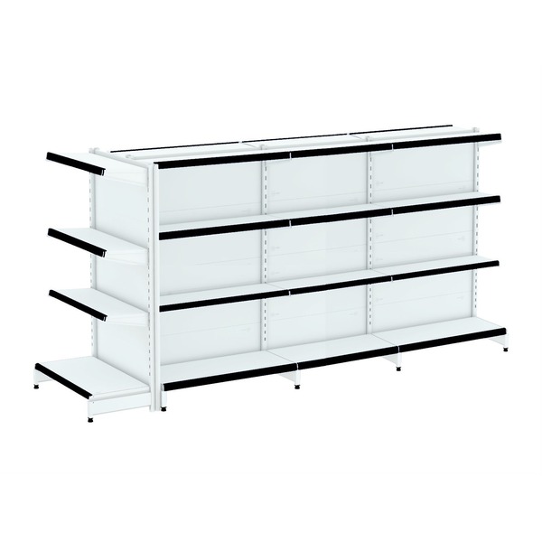 Gondola Centro 137 Fit Ate 3 Metros 1 Ponta Branco 28b Pe Pre