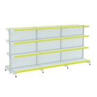 Gondola Centro 137 Fit Ate 3 Metros Branco 24 Bandeja Pe Amar