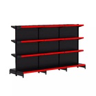 Gondola Centro 137 Fit Ate 3 Metros Preto 24 Bandeja Pe Verme