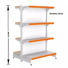 Gondola Centro 137 Fit Ate 6 Metros 1 Ponta Branco 52b Pe Lar