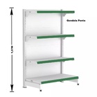 Gondola Centro 137 Fit Ate 6 Metros 2 Ponta Branco 56b Pe Ver