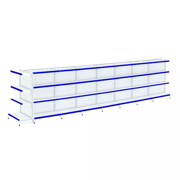 Gondola Centro 137 Fit Ate 7 Metros 1 Ponta Branco 60b Pe Azul