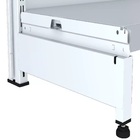 Gondola Centro 137 Fit Inicial Branco 8 Bandeja Pe Verde