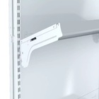 Gondola Centro 137 Fit Inicial Branco 8 Bandeja Pe Verde