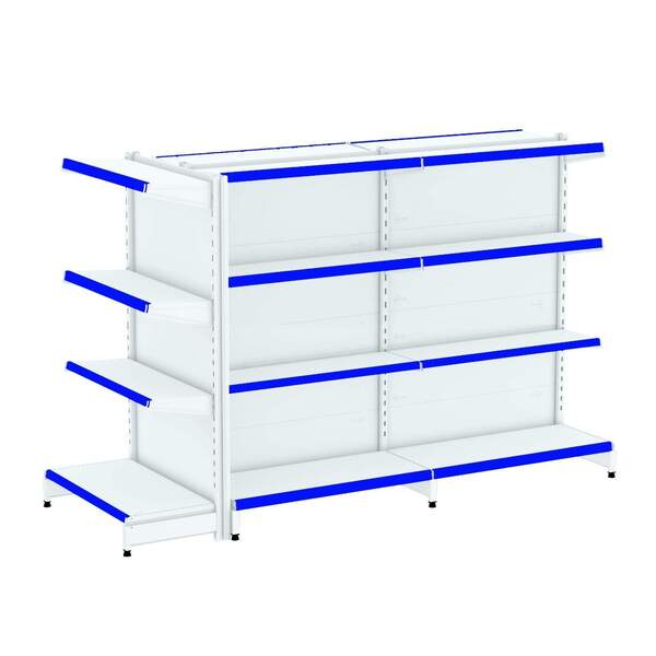 Gondola Centro 142 Amapa Flex Kit 2 Metros 1 Ponta Branco Pe