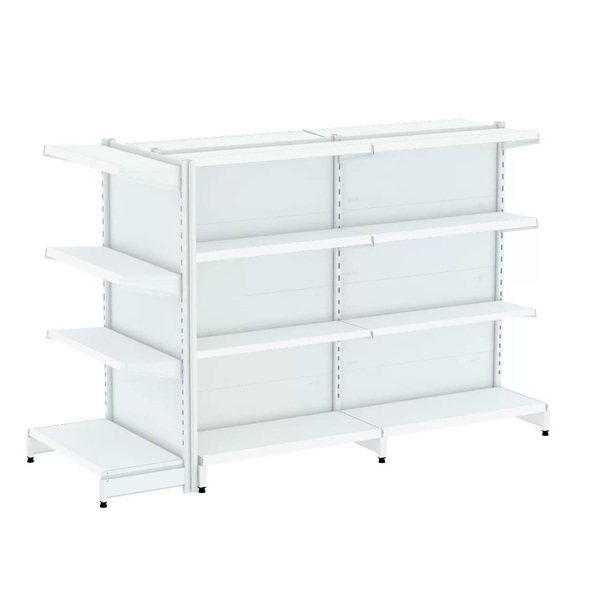 Gondola Centro 142 Amapa Flex Kit 2 Metros 1 Ponta Branco Sp