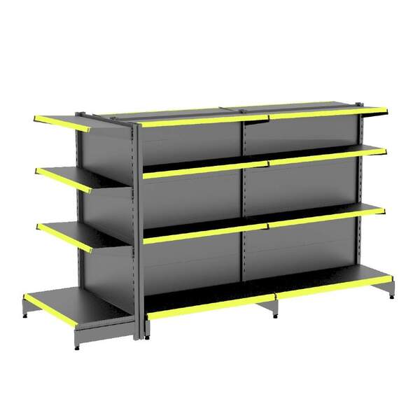 Gondola Centro 142 Amapa Flex Kit 2 Metros 1 Ponta Preto Pe A