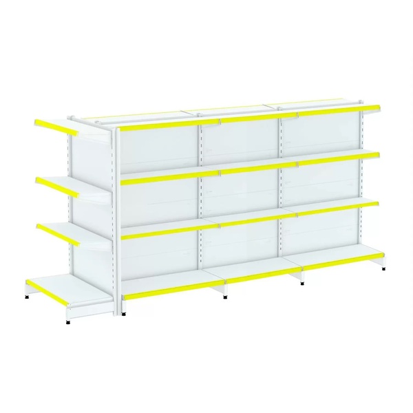 Gondola Centro 142 Amapa Flex Kit 3 Metros 1 Ponta Branco Pe