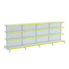 Gondola Centro 142 Amapa Flex Kit 4 Metros Branco Pe Am - Ama