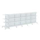 Gondola Centro 142 Amapa Flex Kit 5 Metros 1 Ponta Branco Sp