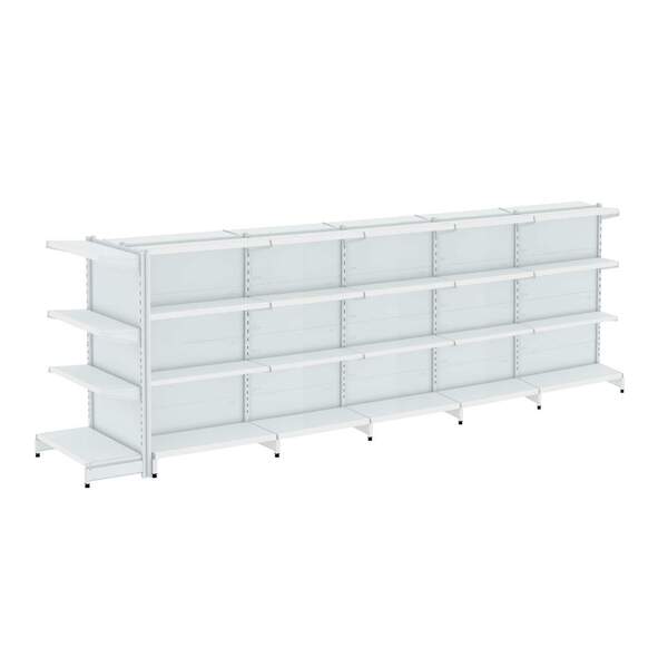 Gondola Centro 142 Amapa Flex Kit 5 Metros 1 Ponta Branco Sp