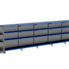 Gondola Centro 142 Amapa Flex Kit 5 Metros 1 Ponta Preto Pe A