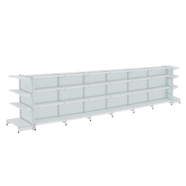 Gondola Centro 142 Amapa Flex Kit 6 Metros 2 Ponta Branco Sp