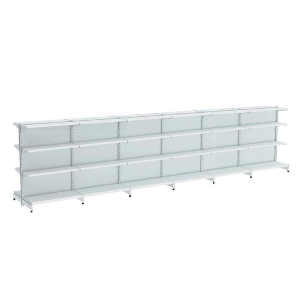 Gondola Centro 142 Amapa Flex Kit 6 Metros Branco Spe - Amapá