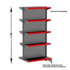 Gondola Centro 170 Amapa Flex Kit 2 Metros Preto Pe Vm - Amapá