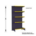 Gondola Centro 170 Amapa Flex Kit 3 Metros 1 Ponta Preto Am -