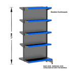 Gondola Centro 170 Amapa Flex Kit 6 Metros 2 Ponta Preto Pe A