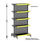 Gondola Centro 170 Amapa Flex Kit 8 Metros Preto Am - Amapá