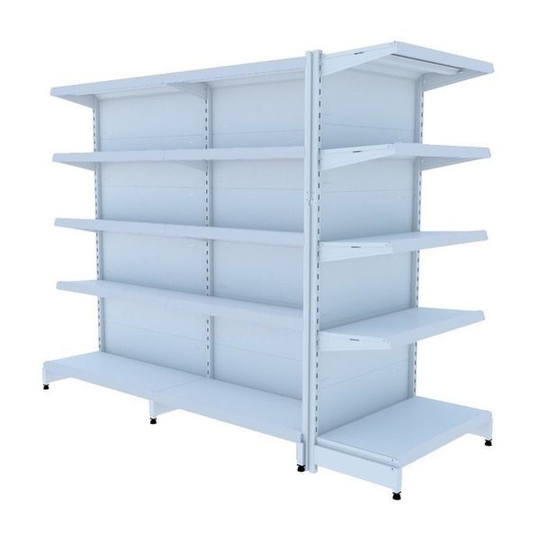 Gondola Centro 170 Fit Ate 2 Metros 1 Ponta Branco 25b Sp Eti