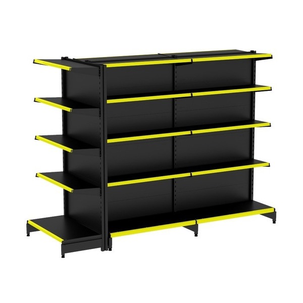 Gondola Centro 170 Fit Ate 2 Metros 1 Ponta Preto 25b Pe Amar