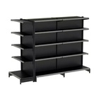 Gondola Centro 170 Fit Ate 2 Metros 1 Ponta Preto 25b Pe Cinza