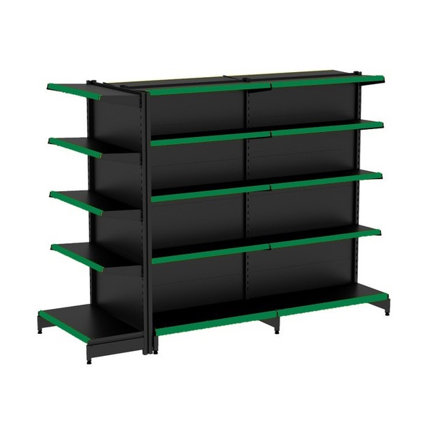 Gondola Centro 170 Fit Ate 2 Metros 1 Ponta Preto 25b Pe Verde