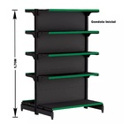 Gondola Centro 170 Fit Ate 2 Metros 2 Ponta Preto 30b Pe Verde