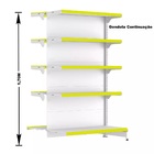 Gondola Centro 170 Fit Ate 3 Metros 1 Ponta Branco 35b Pe Ama