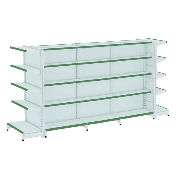 Gondola Centro 170 Fit Ate 3 Metros 2 Ponta Branco 40b Pe Ver