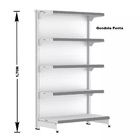 Gondola Centro 170 Fit Ate 4 Metros 2 Ponta Branco 50b Pe Cin