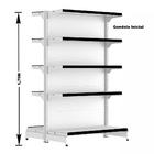 Gondola Centro 170 Fit Ate 5 Metros 1 Ponta Branco 55b Pe Pre