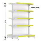 Gondola Centro 170 Fit Ate 5 Metros 2 Ponta Branco 60b Pe Ama