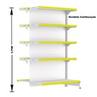 Gondola Centro 170 Fit Ate 5 Metros 2 Ponta Branco 60b Pe Ama