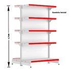 Gondola Centro 170 Fit Ate 5 Metros 2 Ponta Branco 60b Pe Ver