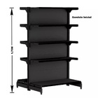 Gondola Centro 170 Fit Ate 6 Metros 1 Ponta Preto 65b Pe Preto