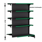 Gondola Centro 170 Fit Ate 6 Metros 1 Ponta Preto 65b Pe Verde